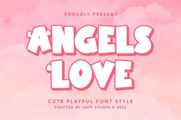 Angels Love Font for Heartfelt Editorial Design