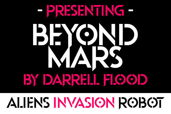 Beyond Mars Font for Creative Crafts and Commercial Projects
