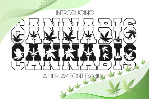 Cannabis Display Font for Modern Web Design