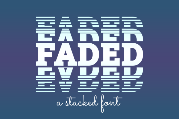 Faded Font for Business Branding