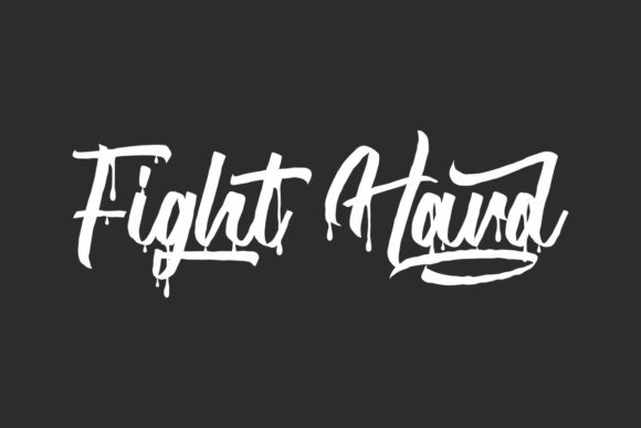 Fight Hard Font for Bold Branding and Display Design