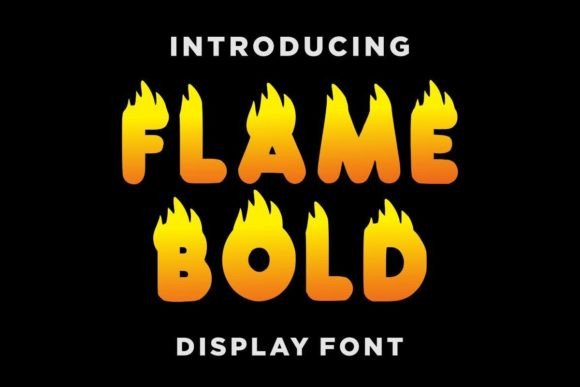 Flame Bold: A Display Font for Digital Branding