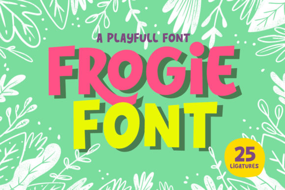 Frogie Font: Playful and Bold for Business