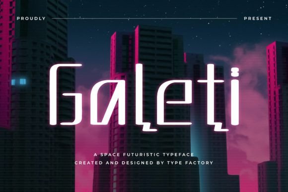 Galeti Font for Modern Branding and Creative Design