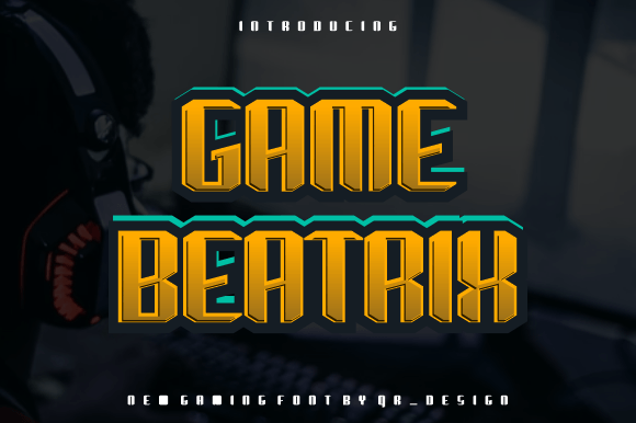 Game Beatrix Font for Bold Branding and Creative Projects