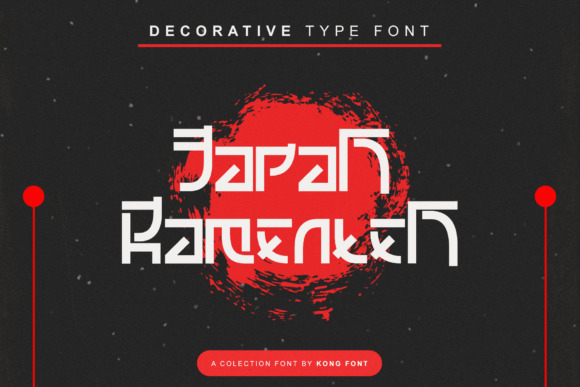 Japan Ramenten Font for Modern Web Design Projects