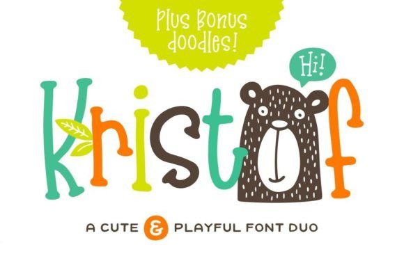 Kristof Display Font Adds Playful Elegance to Web Projects