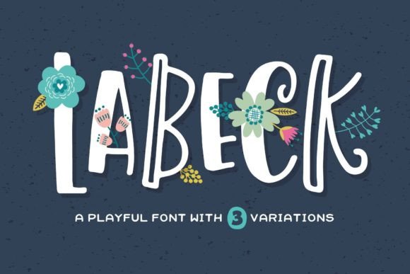 Labeck Font: A Playful Typeface for Dynamic Web Design