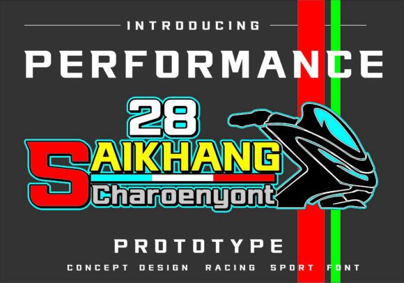 Performance Font: A Bold Display Typeface for Campaign Impact