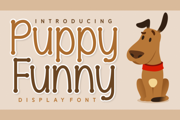 Puppy Funny Font for Fun and Jolly Campaign Design