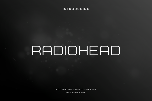 Radiohead Font: A Modern Typeface for Creative Projects