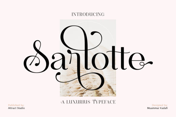 Sarlotte Display Font for Stylish Digital Branding