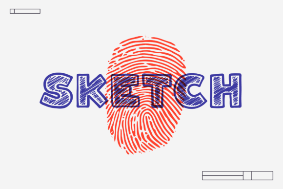 Sketch Font: A Bold Display Type for Creative Projects