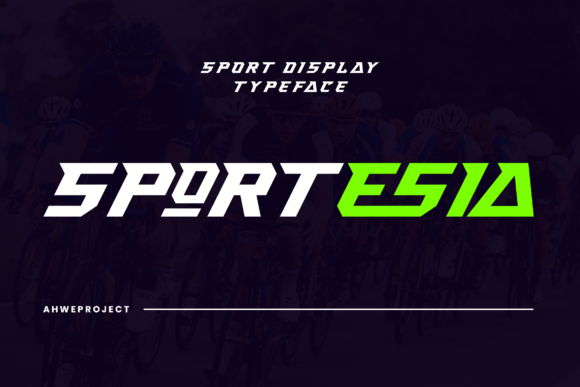 Sportesia Font: A Modern Display Typeface for Dynamic Branding