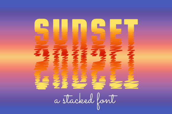 Sunset Typeface for Editorial Elegance