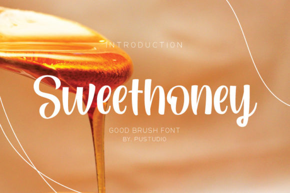 Sweethoney Font: A Display Typeface for Creative Makers