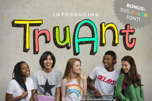 Truant Font Adds a Playful Touch to Branding Projects