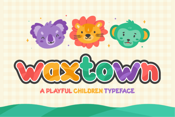 Waxtown Font: A Playful Typeface for Digital Branding